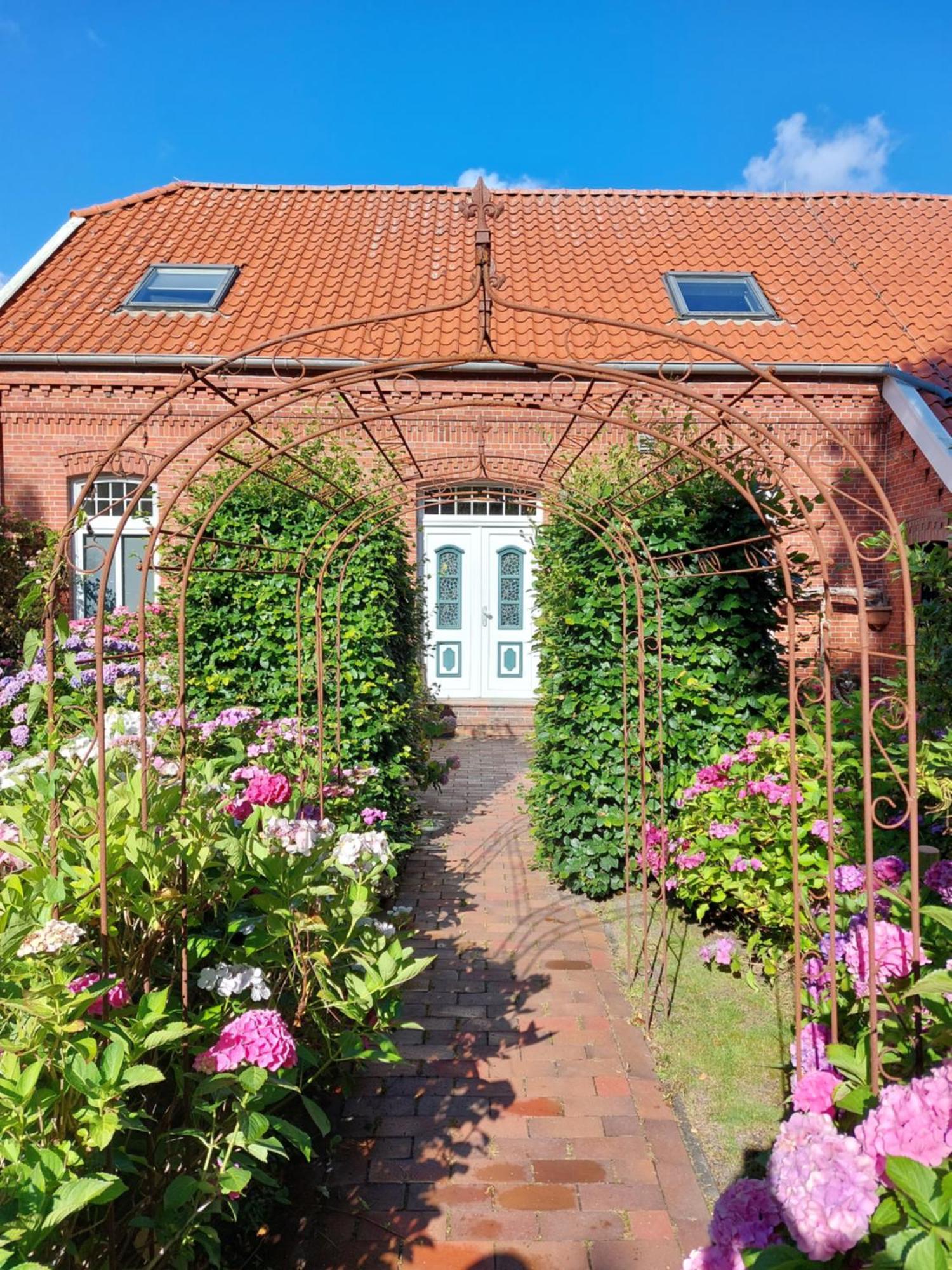 Gulfhof-Ferien Briese Apartment Großheide Bagian luar foto