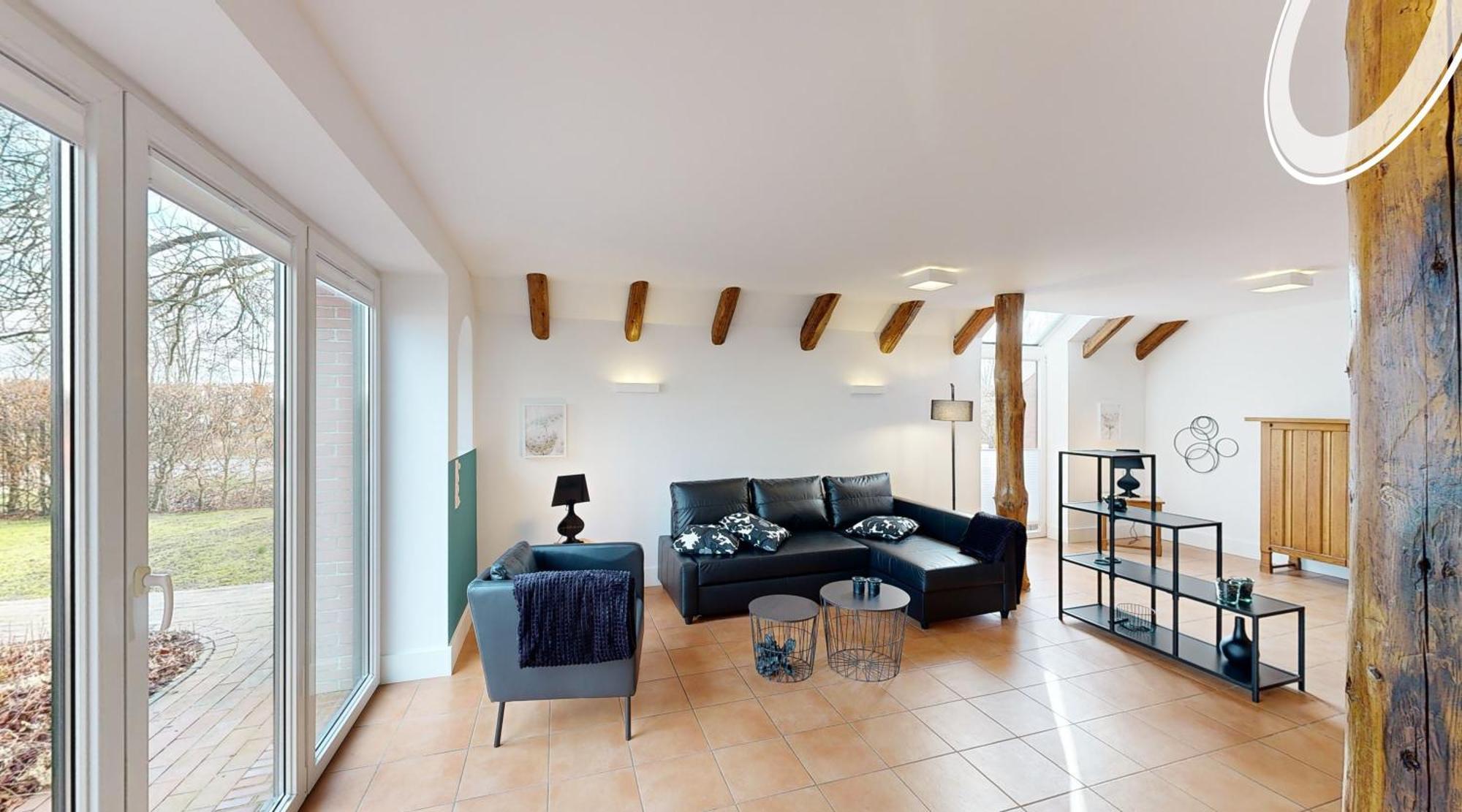 Gulfhof-Ferien Briese Apartment Großheide Bagian luar foto
